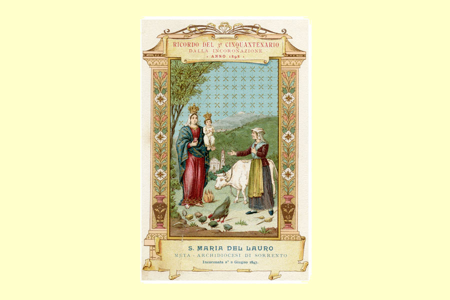 santa Maria del Lauro di Meta di Sorrento (NA)<br>
cromolitografia, sec. XX
foto 1